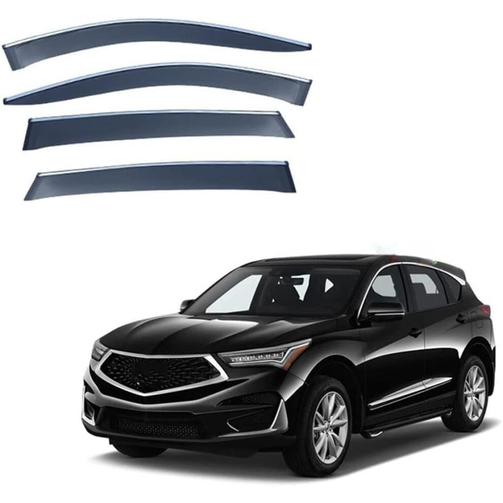 Car Wind Deflectors For Acura Rdx 20122017 Side Window Rain Guards Noise Reduction 9347817343236