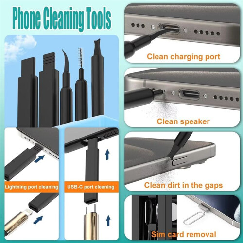 32-in-1 Multi-Functional Deep Cleaning for  , AirPods, Keyboard, and Keycap Removal -Precision Tools 2