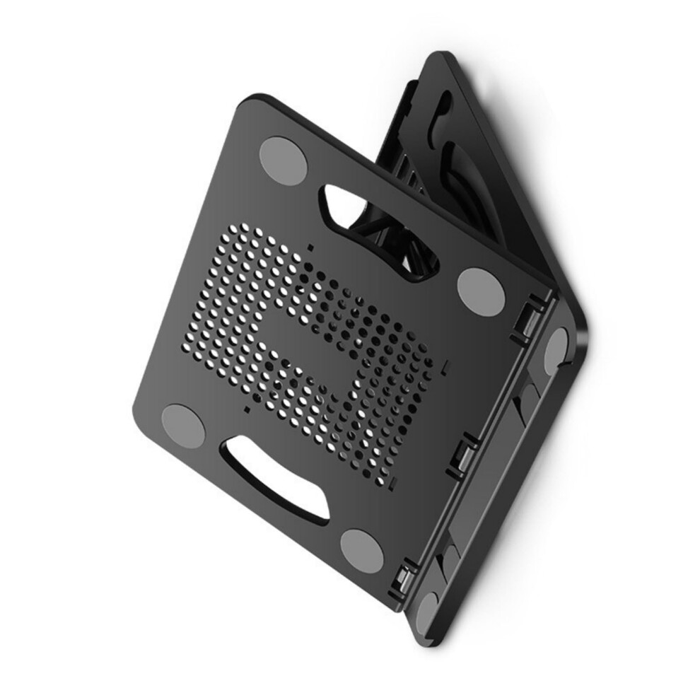 Laptop Stand With 360 Rotating Base, Adjustable Height, Foldable Ergonomic Design For Desk Use 9426802714371