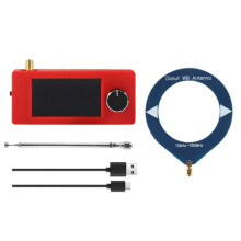 Radio SI4732 10-180 MHz, Interface SMA, Antenne Boucle, Écran IPS 1,9 Pouces, LSB, USB, AM/FM, Radio de Poche