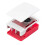 Delicate Texture for Raspberry Pi 5 Case Active Cooling PWM Fan Official Case PI5 Plastic Shell for Enhanced Protection 4