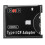 to Type I CF Adapter SDHC SDXC MMC to Standard Compact Flash Type I Thin Memory Card Converter Cardreader for Camera 1