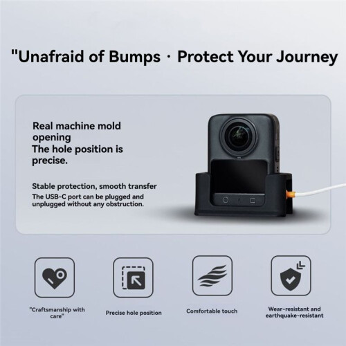 Desktop Base for  Osmo 360 Camera Upright Fixed Support Holder Storage Stand Accessory Enhances Stability &Protection 2