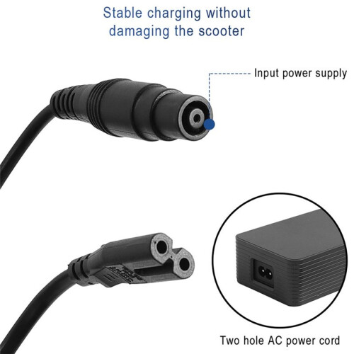 54.6V 2A Charger Charging for  4 Pro /4Pro Max/- ZT3 Pro EU Plug 2