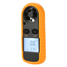 Anemometer Digital Wind Speed Meter with Temperature Display 30m/s Backlight for HVAC and Outdoor Use