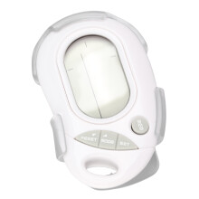 Hochpräziser elektronischer 3D-Sensor weißer Schrittzähler Pedometer für Männer, Frauen und Kinder