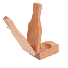 Wood Tostonera Plantain Press 2in1 Wooden Smasher and Maker for  Fried Plantains