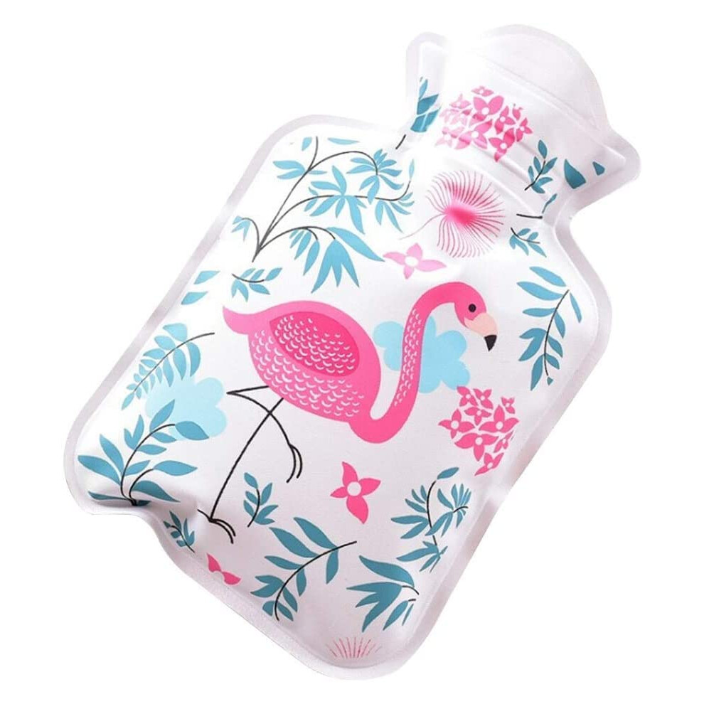 Cute Cartoon Hot Water Bottle for Winter, Reusable Warm Water Bag for Pain Relief and Heat Therapy