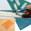 A4 PVC Grid Cutting Board 30x22cm Self-Healing Multipurpose Blue 4