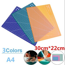 A4 PVC Gitterlinien Schneidematte 30x22cm Selbstheilend Nähhandwerke Blau