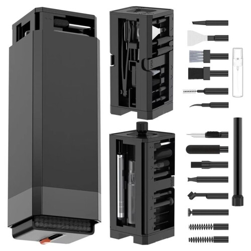 32-in-1 Multi-Functional Deep Cleaning for  , AirPods, Keyboard, and Keycap Removal -Precision Tools