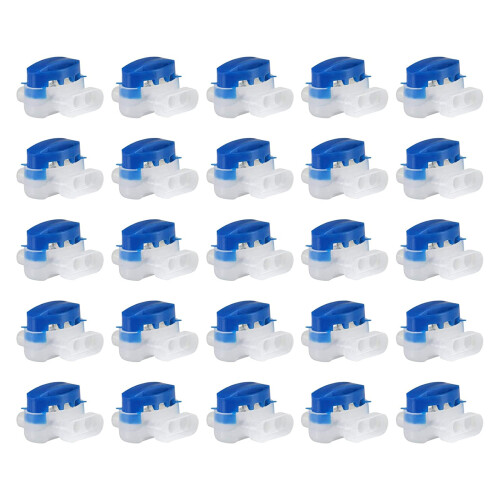 314 Waterproof 3 Holes Cable Connectors 25pcs/set Accessories