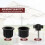6 Pieces Parasol Base Support Hole Ring Plug Cover Patio-Set 7