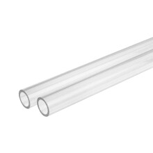 Clear Acrylic Tube PMMA, Organic Glass Tube, 50cm Length, OD55mm x ID45mm, Thickness 5mm, 2 Roots