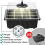 Starter Tray with Grow Light  Starter Kit Adjustable-Black 7
