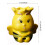 Cute Bee Ceramic Succulent Small Plant Pot Mini-Glaze white 3