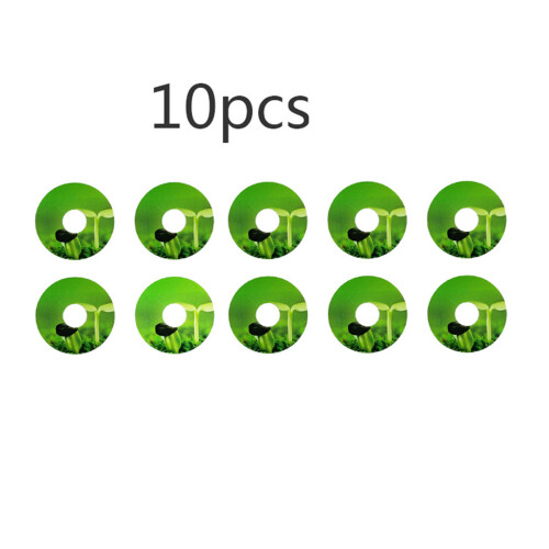 Pot Labels 10pcs/set Grow Baskets Self Adhesive-Round sticker 2