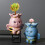 Cute Bee Ceramic Succulent Small Plant Pot Mini-Glaze white 5