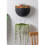 Flower Pot Exquisite Wall-mounted Plastic Wall Hanging-grey 5