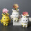 Cute Bee Ceramic Succulent Small Plant Pot Mini-Glaze white 4