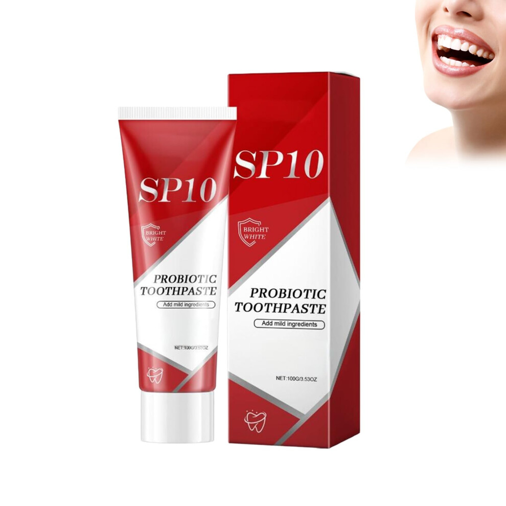 Probiotic Whitening Toothpaste For Whiter Teeth | Intense Whitening Formula | Natural Whitening Toothpaste