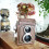Creative Camera Flower Pot Garden Plant Suitable for-Brown 6