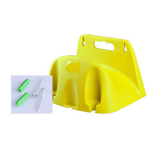 Wall Mounted Garden Hose Plastic Holder Watering-yellow