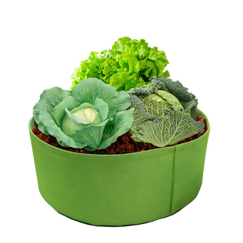 Large Capacity Plant Container Non Woven Fabric Plants-Black 62 2