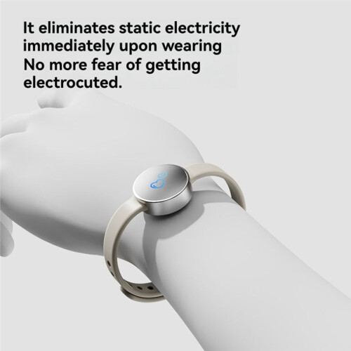 Wireless Anti-Static Silicone Bracelets Winter Static Eliminator Body Eliminates Static Adjustable Strap for Adult Kid A 2