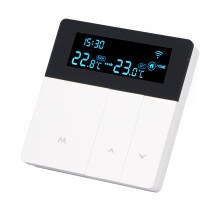 3A Smart LCD-Thermostat 90-240V Weiß, 5-60C, 4500W