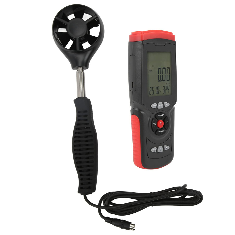 Digital Anemometer, Accuracy Wind Speed Gauge For Fishing Hiking Shooting 9382693932662