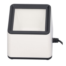Lecteur de codes-barres de bureau robuste 2D mains libres avec indication vocale pour usage commercial