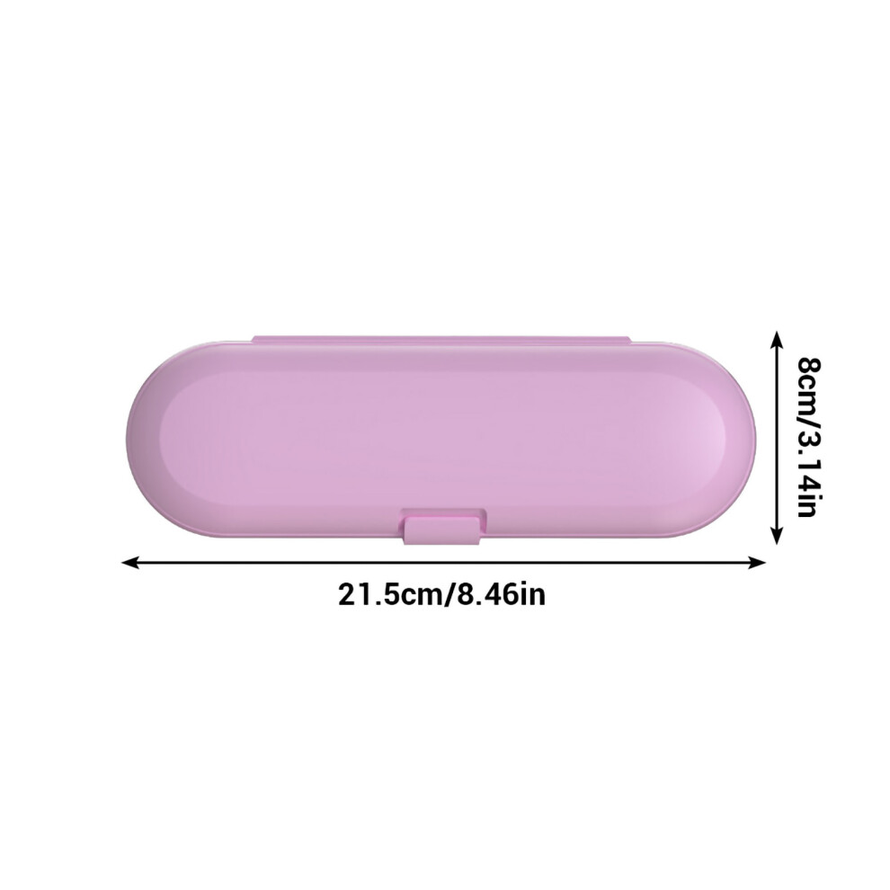 Portable Electric Toothbrush Travel Case Food Grade PP 21.5*8.0*4.5cm