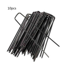 Landscape for Staples Gauge Stakes Galvanized Garden-Black