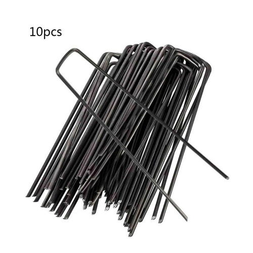 Gartenpfähle, verzinkt, Querformat, für Heftklammern,-Schwarz