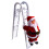 Electric Automatic Ladder Climbing Santa Claus Creative-L Red 1