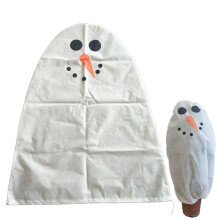 Non-Woven Christmas Tree Protective Cover Warm Winter-carrot