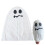 Non-Woven Christmas Tree Protective Cover Warm Winter-Skull 1