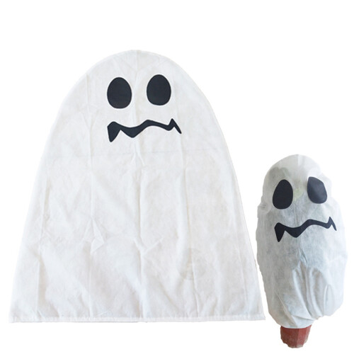 Non-Woven Christmas Tree Protective Cover Warm Winter-Skull