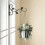 European Style Wall Hanging Flower Pot Support Bracket-White 7