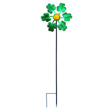 47" Tall Windmill Leaf Yard Winnower Garden Stake Ornament