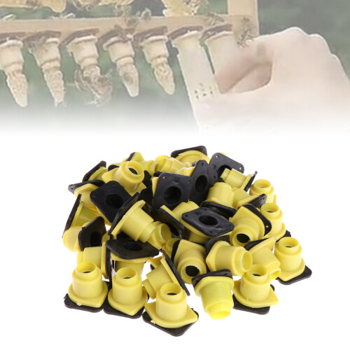50Pack Professional Beekeeping Queen Bee Cage Base-Multi 1