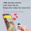 Wireless Page Turner Remote Shutter Selfie Button Controller For Phones Black 4