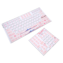 Durable Keyboard Stickers Beautiful PVC Letters for Mechanical Keys