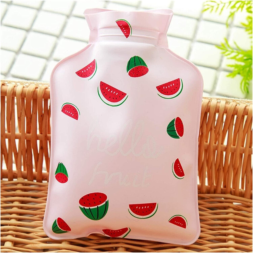 Hot Water Bottle Winter Cartoon Hand Warmer, Portable ExplosionProof Water Bag, Pocket Size for Hands and Feet, Style2
