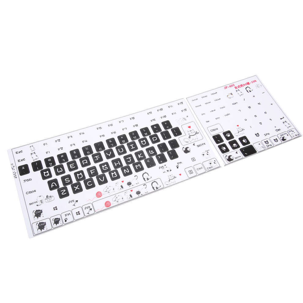 Stylish Pvc Keyboard Stickers For Mechanical Keyboards: Easy To Apply 9301374451865