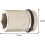 Impact Socket 6Point, 3/8Inch Drive, 14 Mm Metric Socket 4