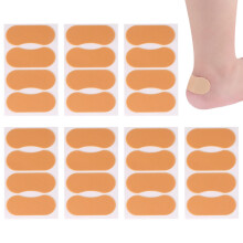 Blister Plasters For Feet 28Count Waterproof Hydrocolloid Foot Plasters Soft Wear Chiropody Felt Flesh Tint