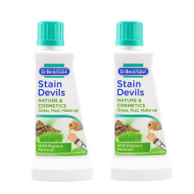 Stain Remover 50ml Pack of 2, Removes Makeup and Fabric Stains, Gentle on Colours