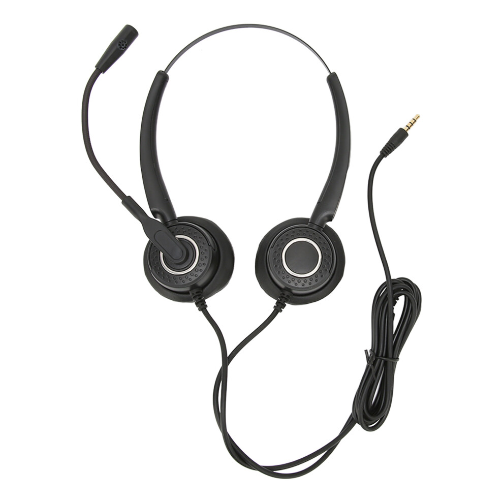 High Sound Quality Corded Headset, Noise Canceling Microphone With Wideband Sound For Clear Communication, Super Durable With Adjustable Headband For 9012494879056